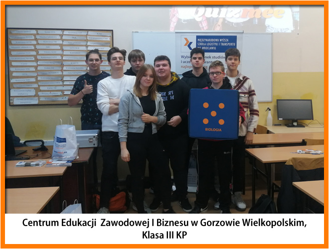 Centrum edukacji Zawodowej i Biznesu w Gorzowei Wielkopolskim Klasa III Kp