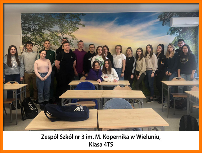 Zespół Szkół nr 3 w Wieluniu Klasa 4 TS
